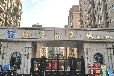 湖北恩施海玉未來(lái)城陽(yáng)臺(tái)護(hù)欄百葉窗鋁藝門項(xiàng)目案例